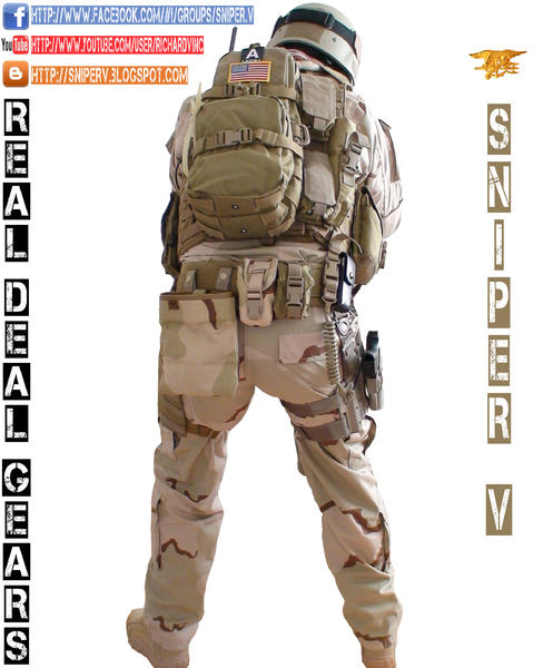 SNIPER.V DCU NAVY SEAL LOADOUT-MLCS